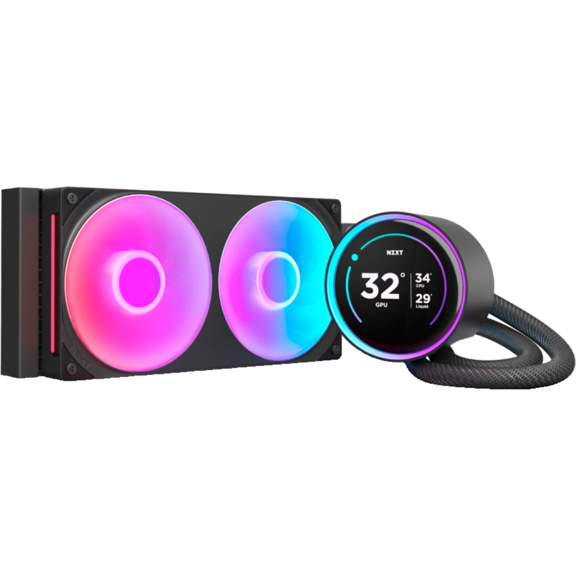 CPU Kühler NZXT Kraken Elite 240 RGB 240 mm, Wasserkühlung