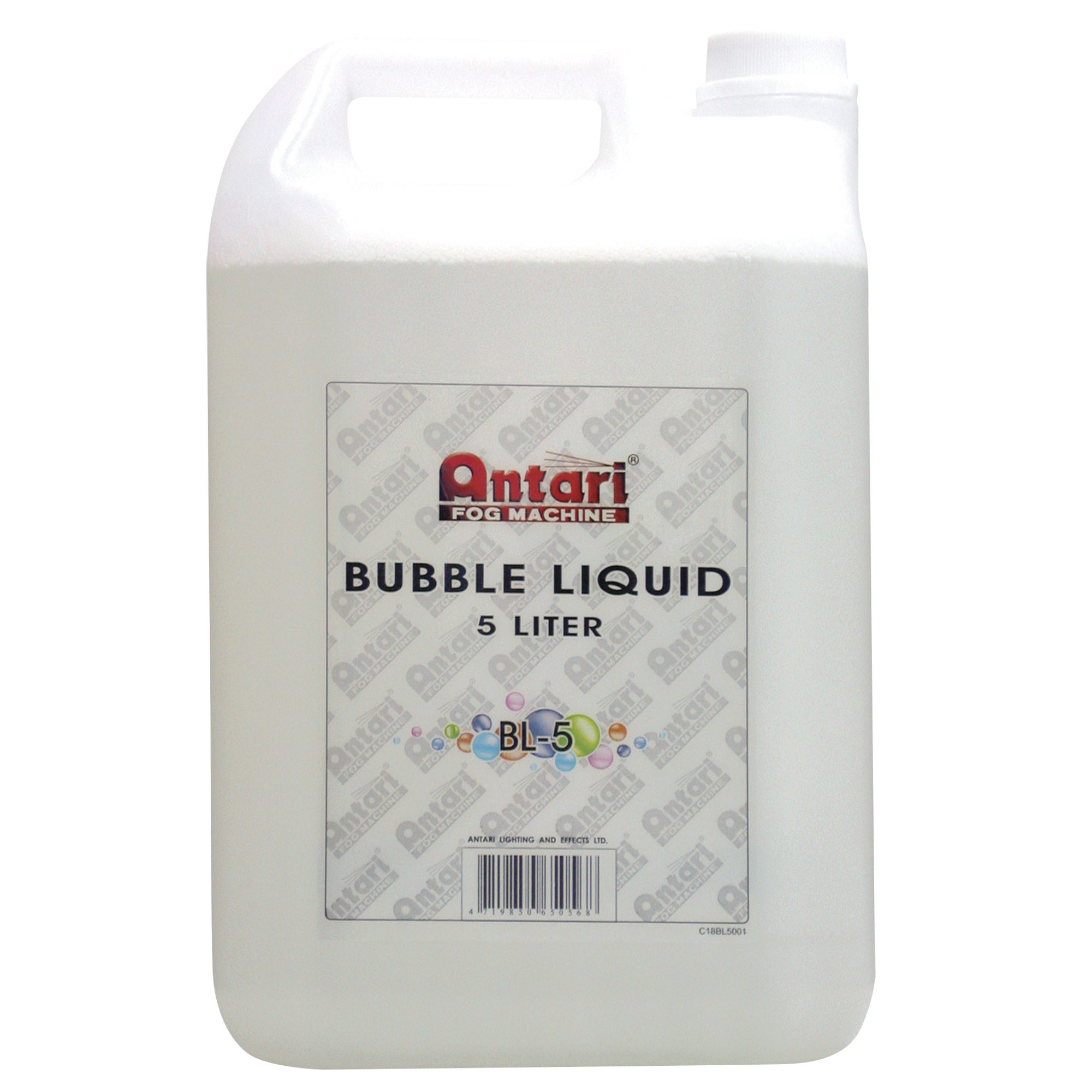 ANTARI Seifenblasenmaschine Antari BL-5 - Bubble Liquid 5 Liter - gebrauchsfertig