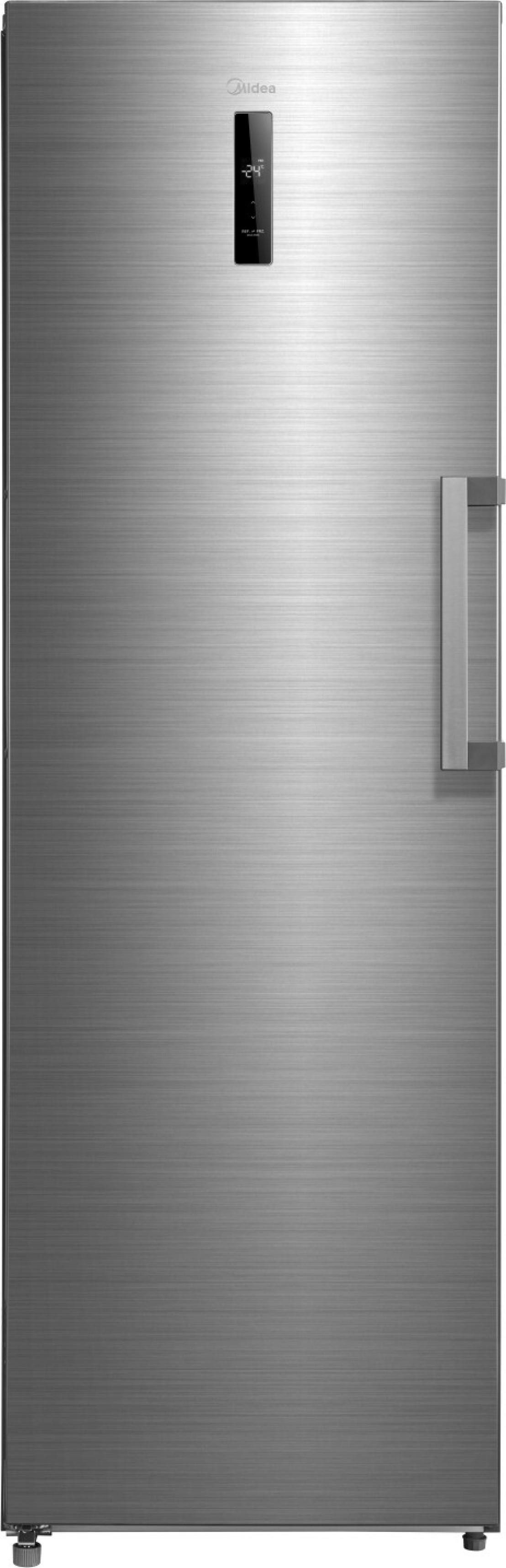 Midea Gefrierschrank MDRU385MTC46, 185.0 cm hoch, 59.5 cm breit, NoFrost, LED-Display, Inverter-Kompressor