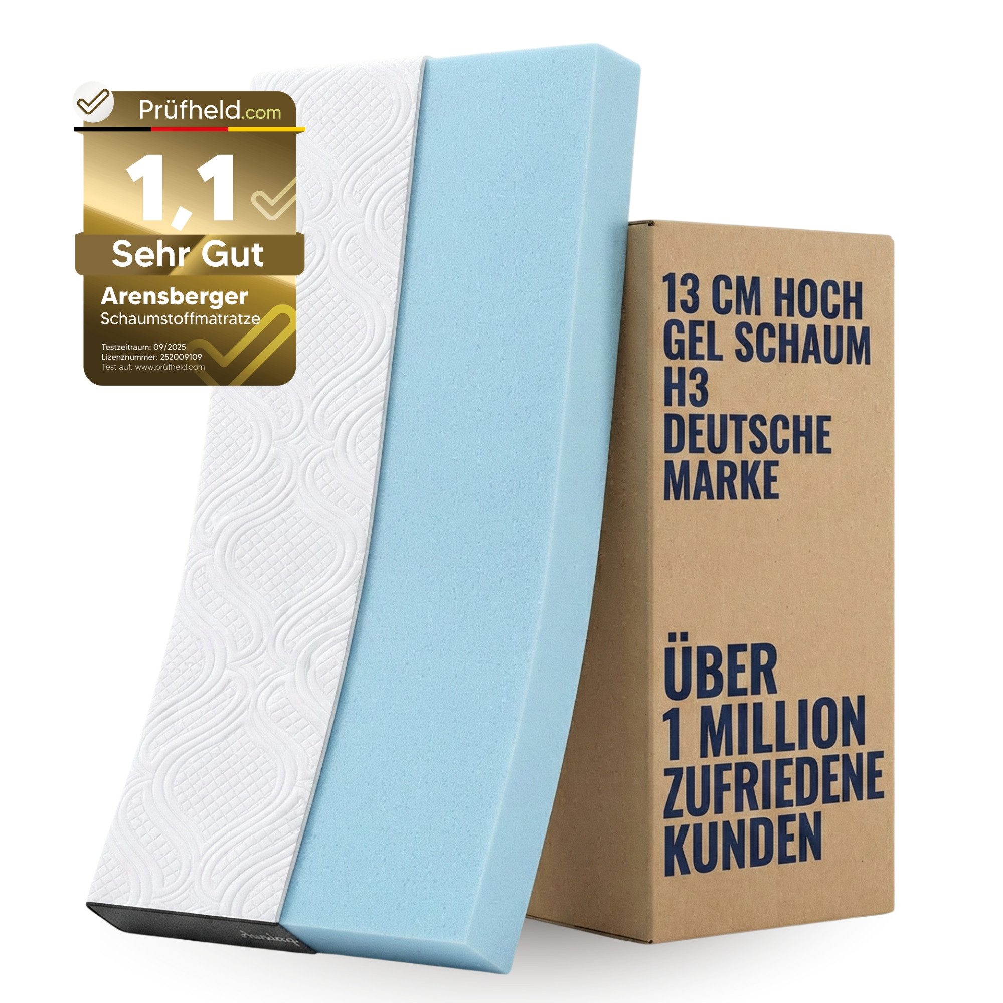 Kaltschaummatratze Matratze ANNA, 13cm hoch, Kaltschaummatratze Schaummatra günstig online kaufen