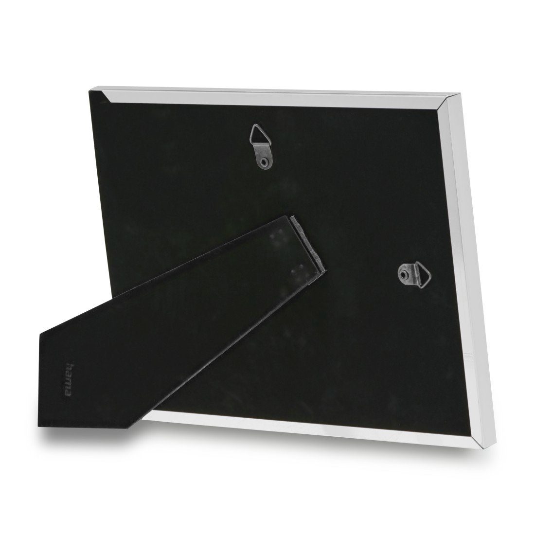 Hama Bilderrahmen Bilderrahmen 10 x 15 cm für 1 Bild, zum Aufhängen und Stellen, silber, für 1 Bilder (1 St), Portraitrahmen, Aluminium, Hochformat, Querformat, Tischaufsteller