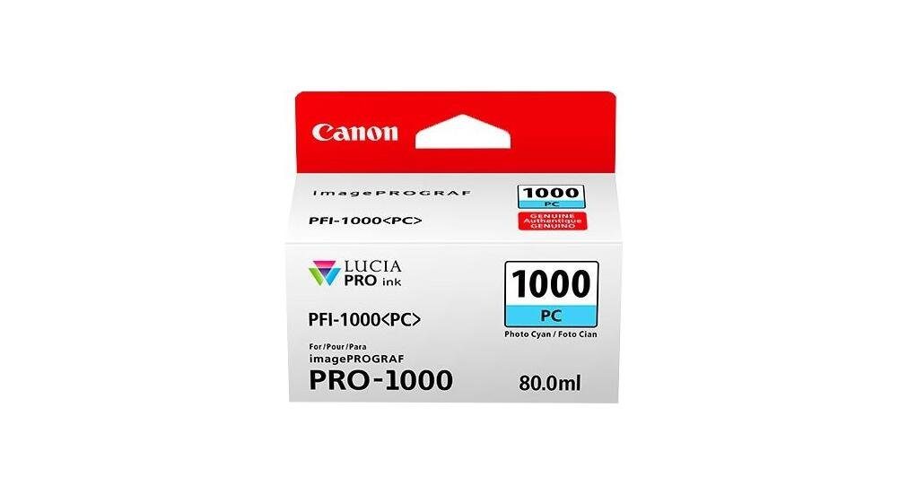 Canon Canon PFI-1000PC Druckerpatrone fotocyan Tintenpatrone