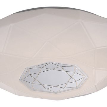 Globo LED Deckenleuchte, LED-Leuchtmittel fest verbaut, Neutralweiß, Deckenlampe Deckenleuchte Wohnzimmerlampe neutralweiß LED