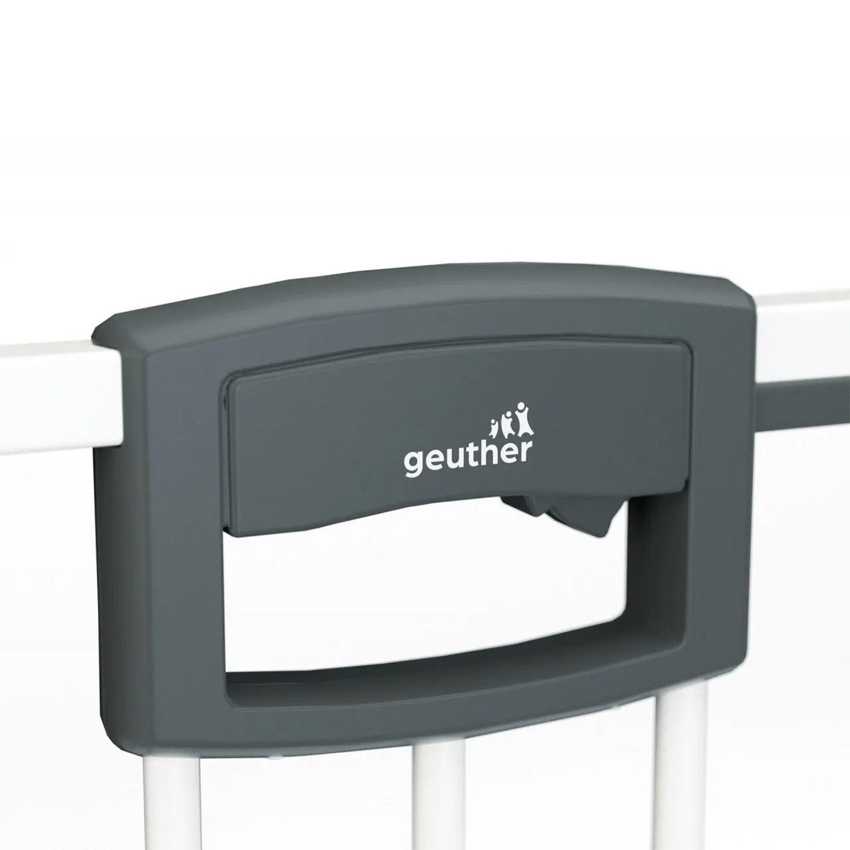 Geuther Türschutzgitter 4791 Easylock Plus Metall Weiß, 68-76cm