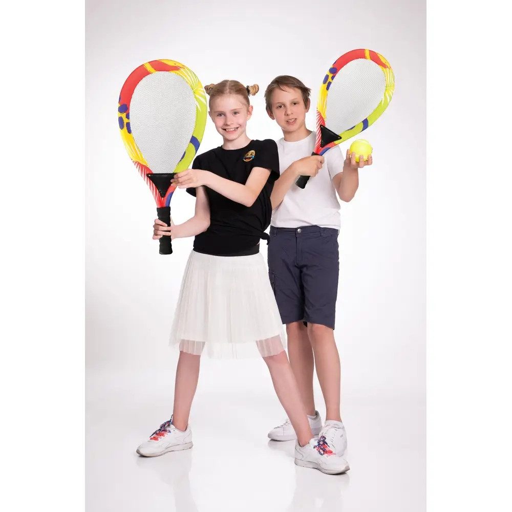 Vedes Spiel Outdoor active Jumbo-Schläger Set mit Bälle, Länge 67 cm