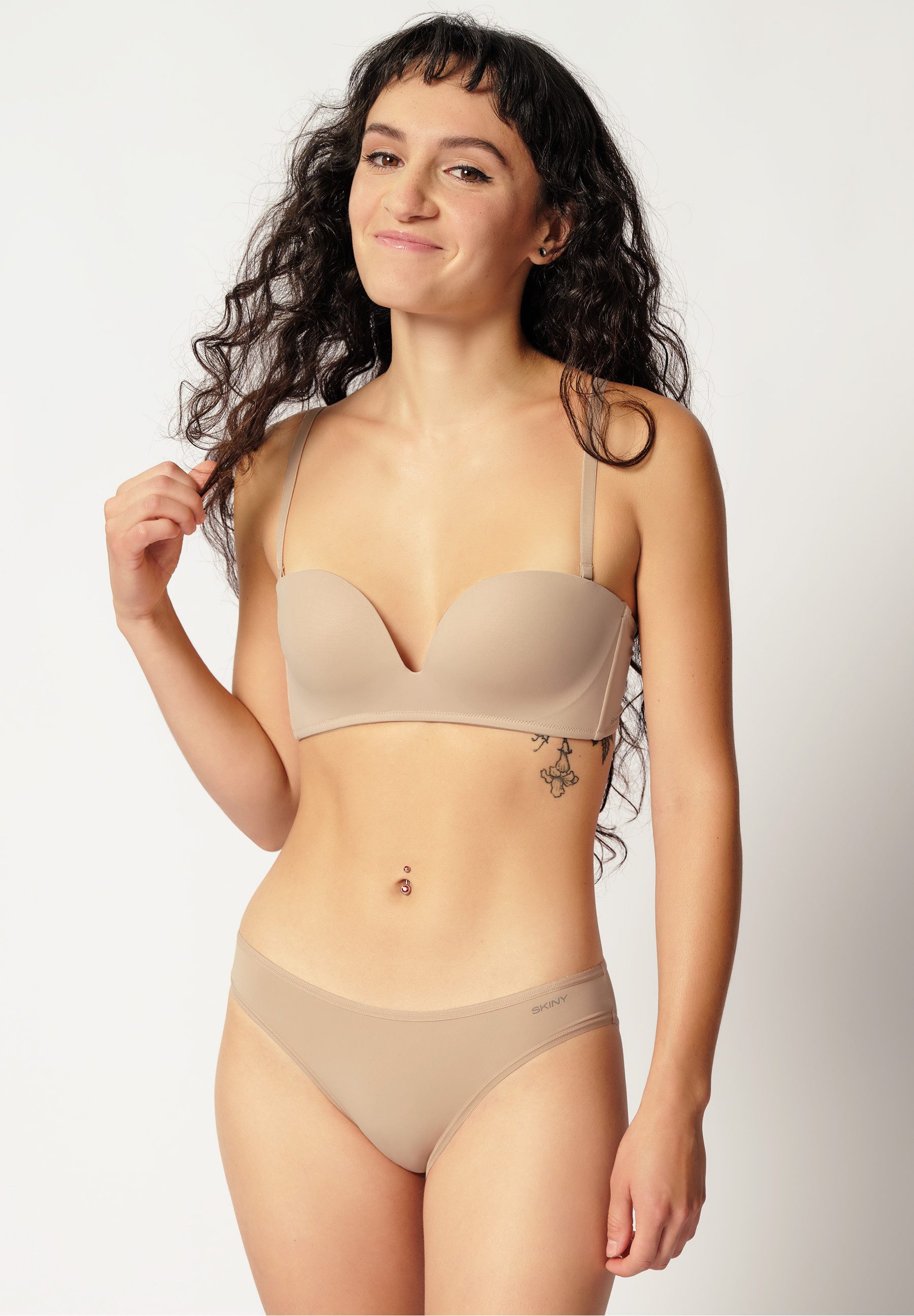 Skiny Bandeau-BH Advantage Micro mit abnehmbaren Trägern günstig online kaufen