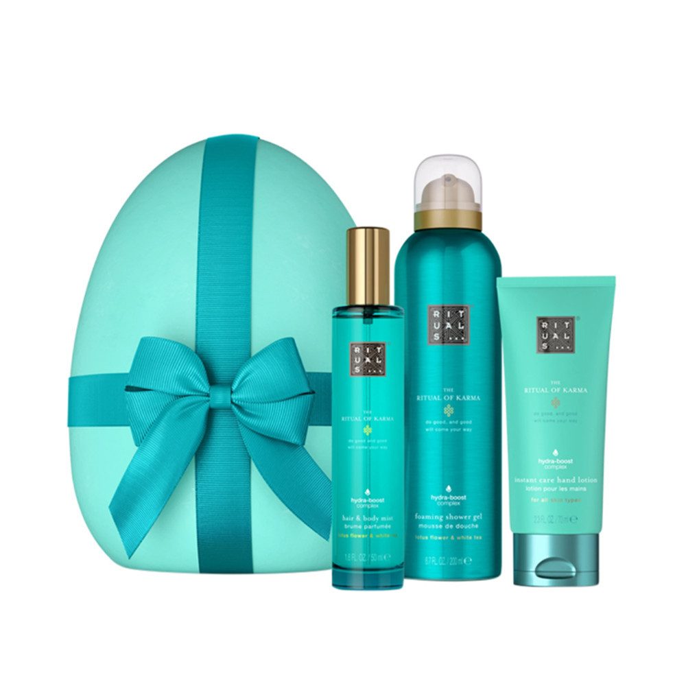 Rituals Pflege-Geschenkset The Rituals of Karma Easter Giftset 2024 Ostern Geschenkset, 3-tlg.