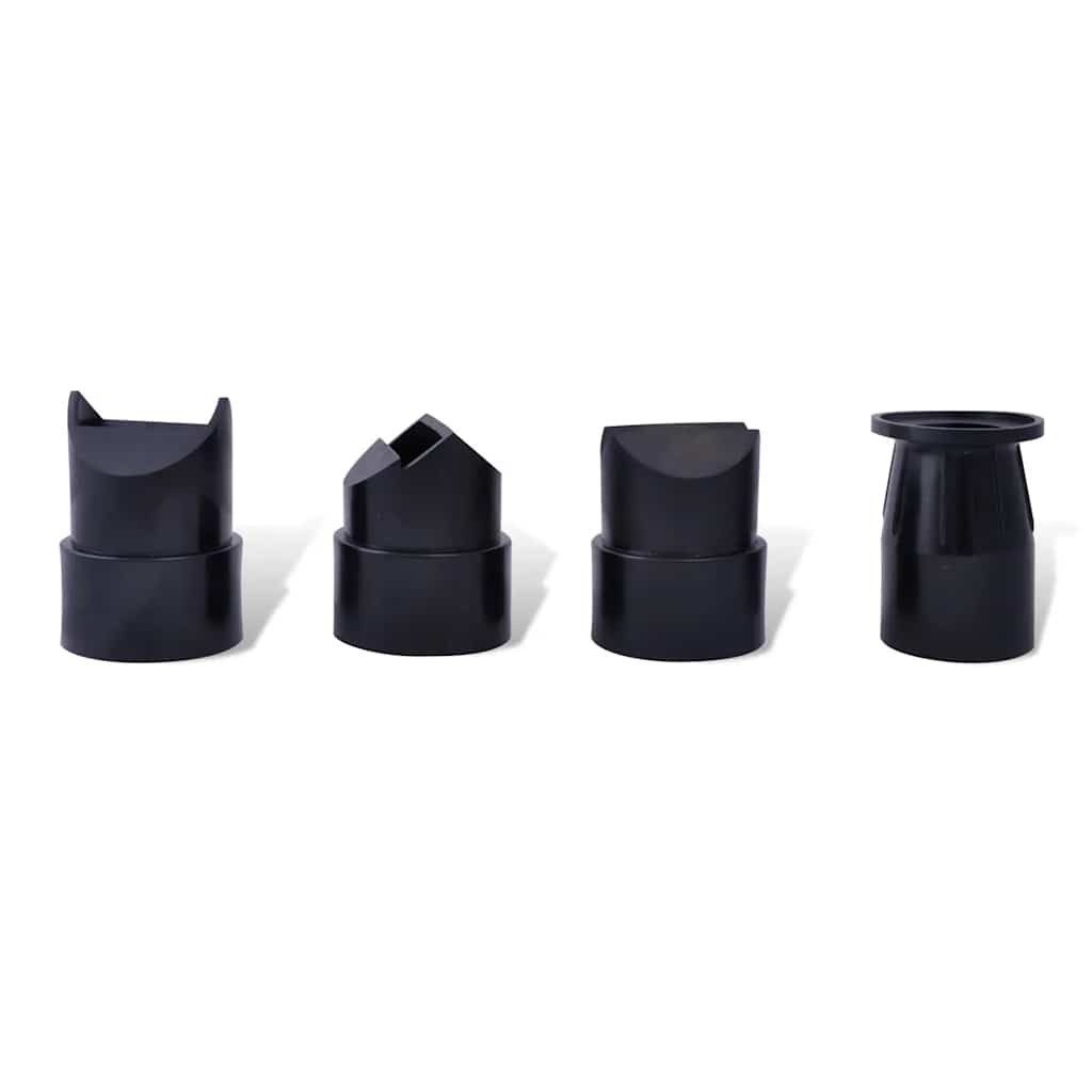 vidaXL Sandstrahler Druckluft Sandstrahlpistole Sandstrahler Set, Druckluft Sandstrahlpistole mit 3 Flaschen 4 Düsen Sandstrahlgerät – Bild 3 von 4