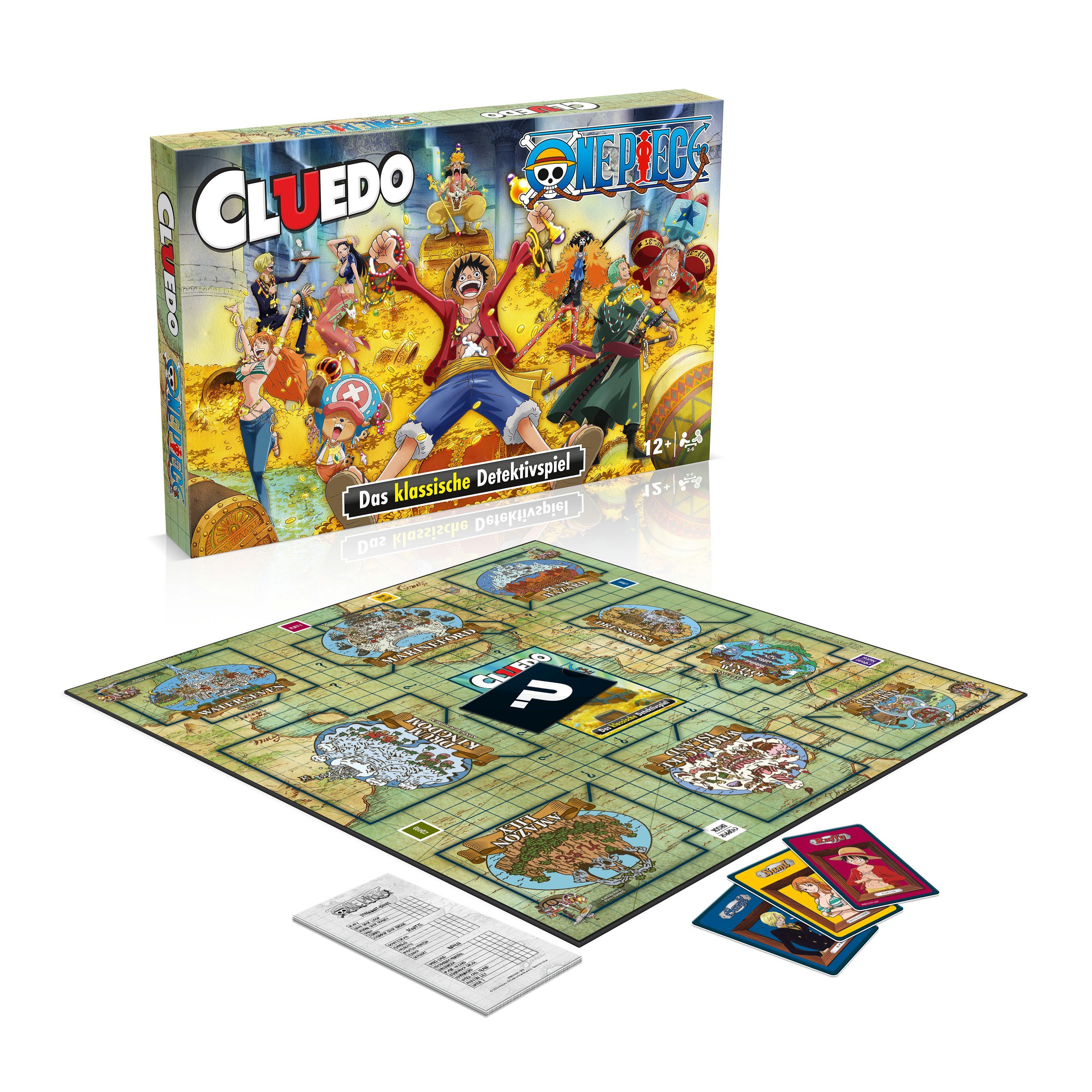 Winning Moves Spiel Cluedo One Piece, Brettspiel