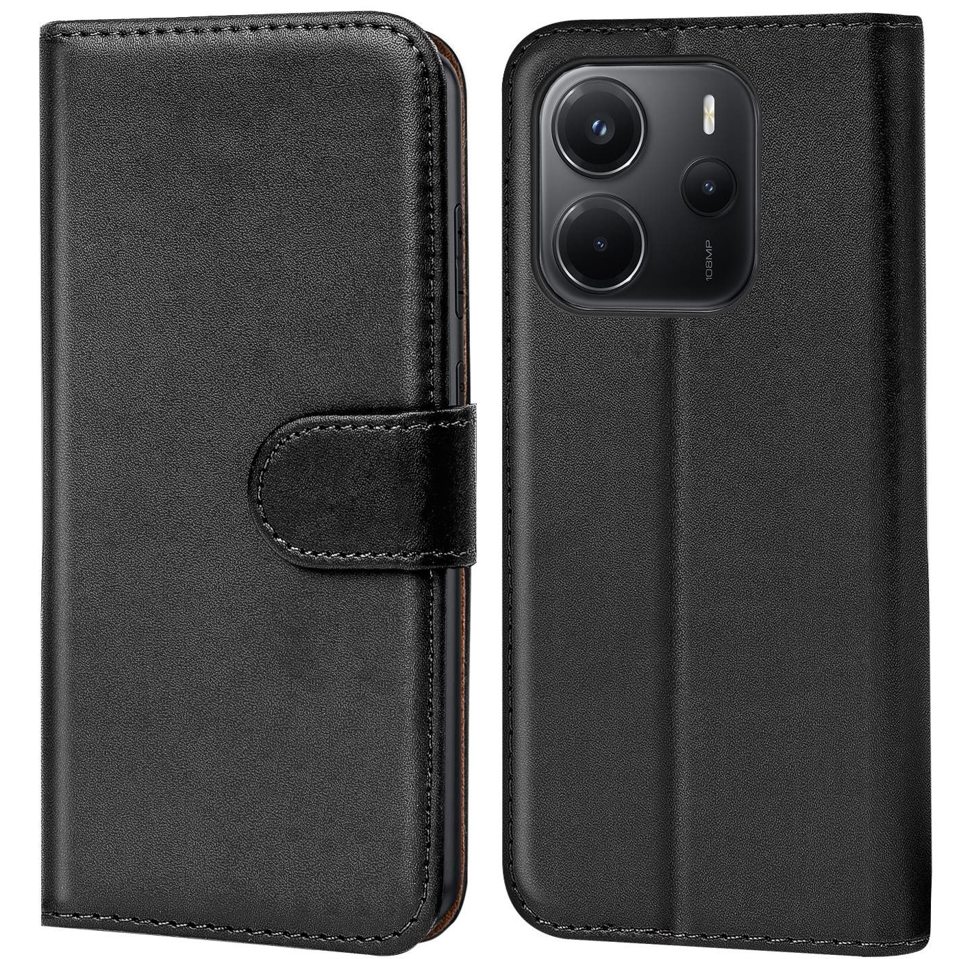 CoolGadget Handyhülle Book Case Handy Tasche für Xiaomi Redmi Note 14 4G 6,67 Zoll, Hülle Klapphülle Flip Cover für Redmi Note 14 4G Schutzhülle stoßfest