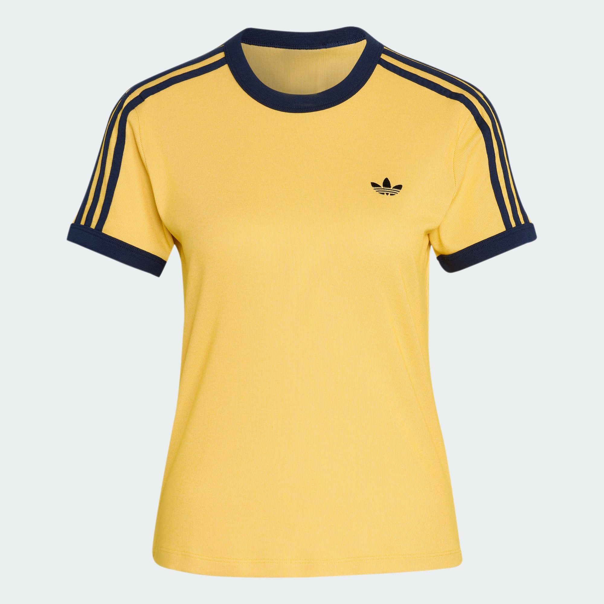 adidas Originals T-Shirt HEATHER 3-STREIFEN CALI T-SHIRT (1-tlg)