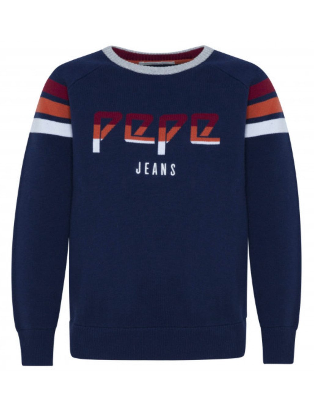 Pepe Jeans Strickpullover Pepe Jeans Sweatshirt für Jungen, aus Baumwollmischung
