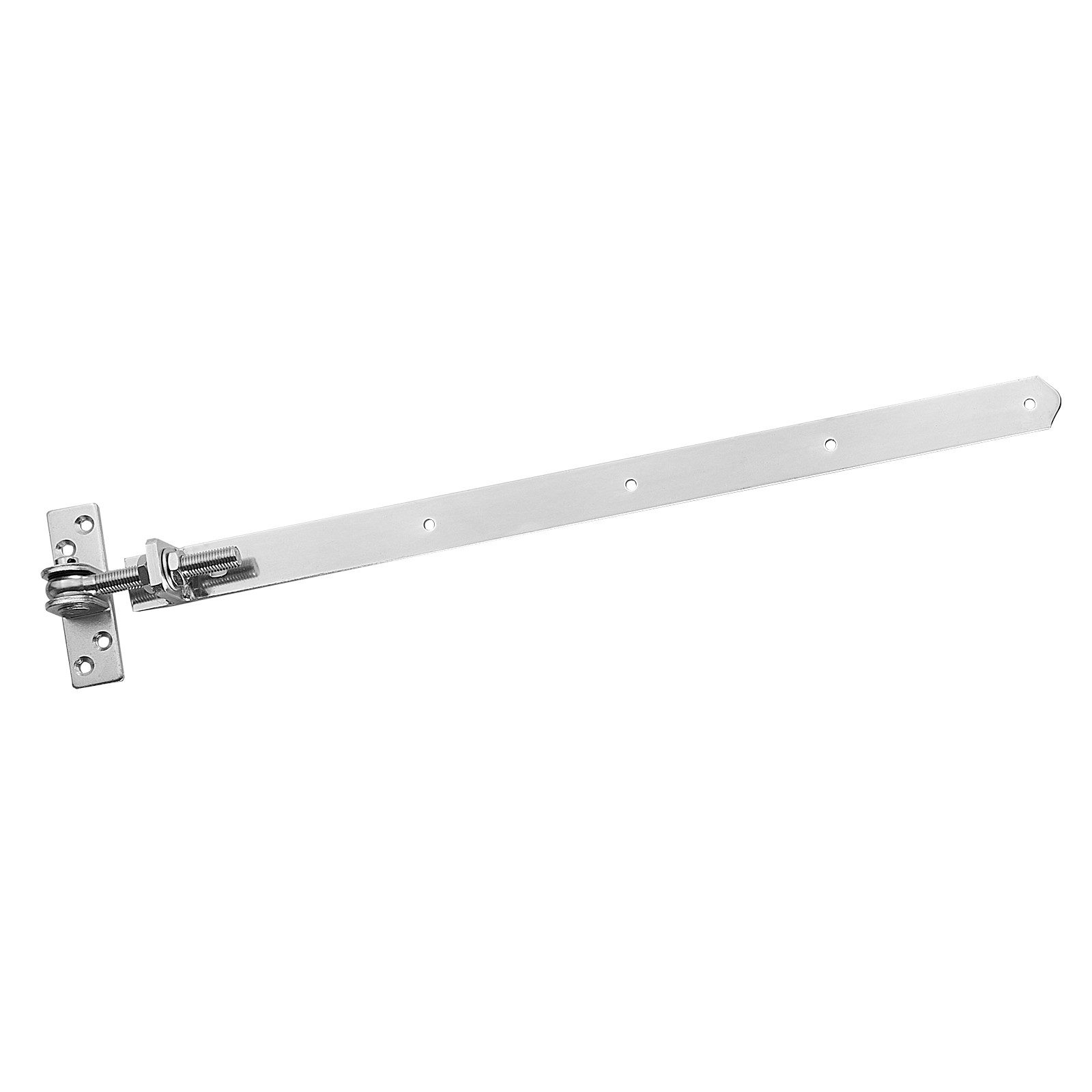 SO-TECH® Torbeschlag Gartentorscharnier verstellbar echt Edelstahl SS304 (1 St),