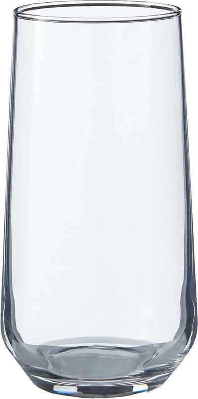 Pasabahce Gläser-Set Allegra Universal Mehrzweck-Wassergläser 6er-Set, 470 ml (Highball)