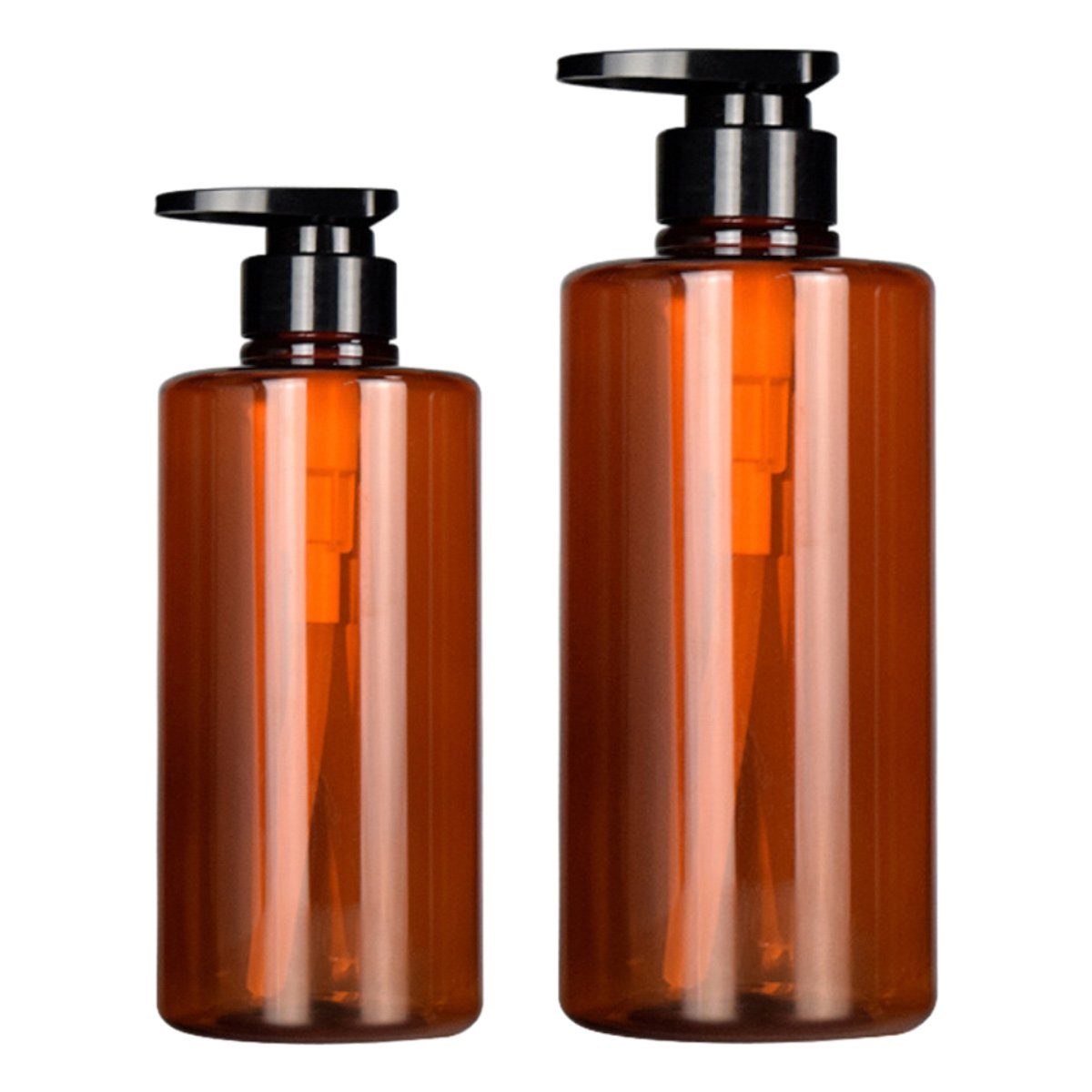 Jormftte Seifenspender Seifenspender,Shampoo-Dusch-Pumpflaschen,für Shampoo Braun