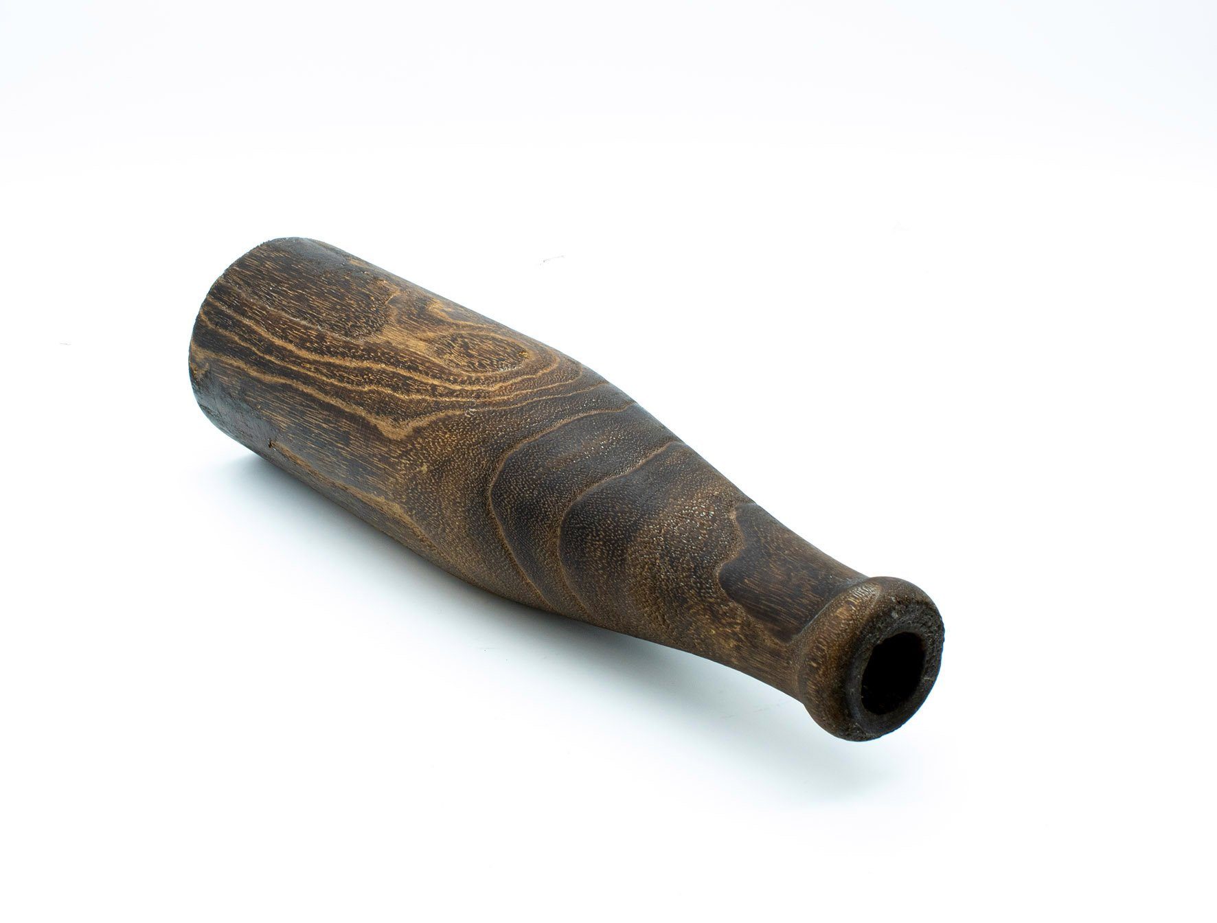 Spetebo Dekovase Design Holz Blumen Vase günstig online kaufen