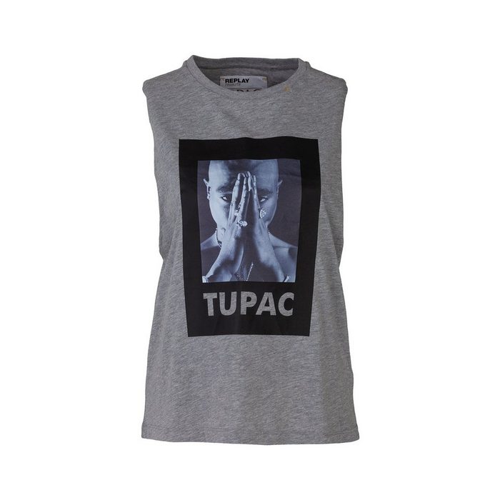 Replay Oversize-Shirt 2 Pac Top