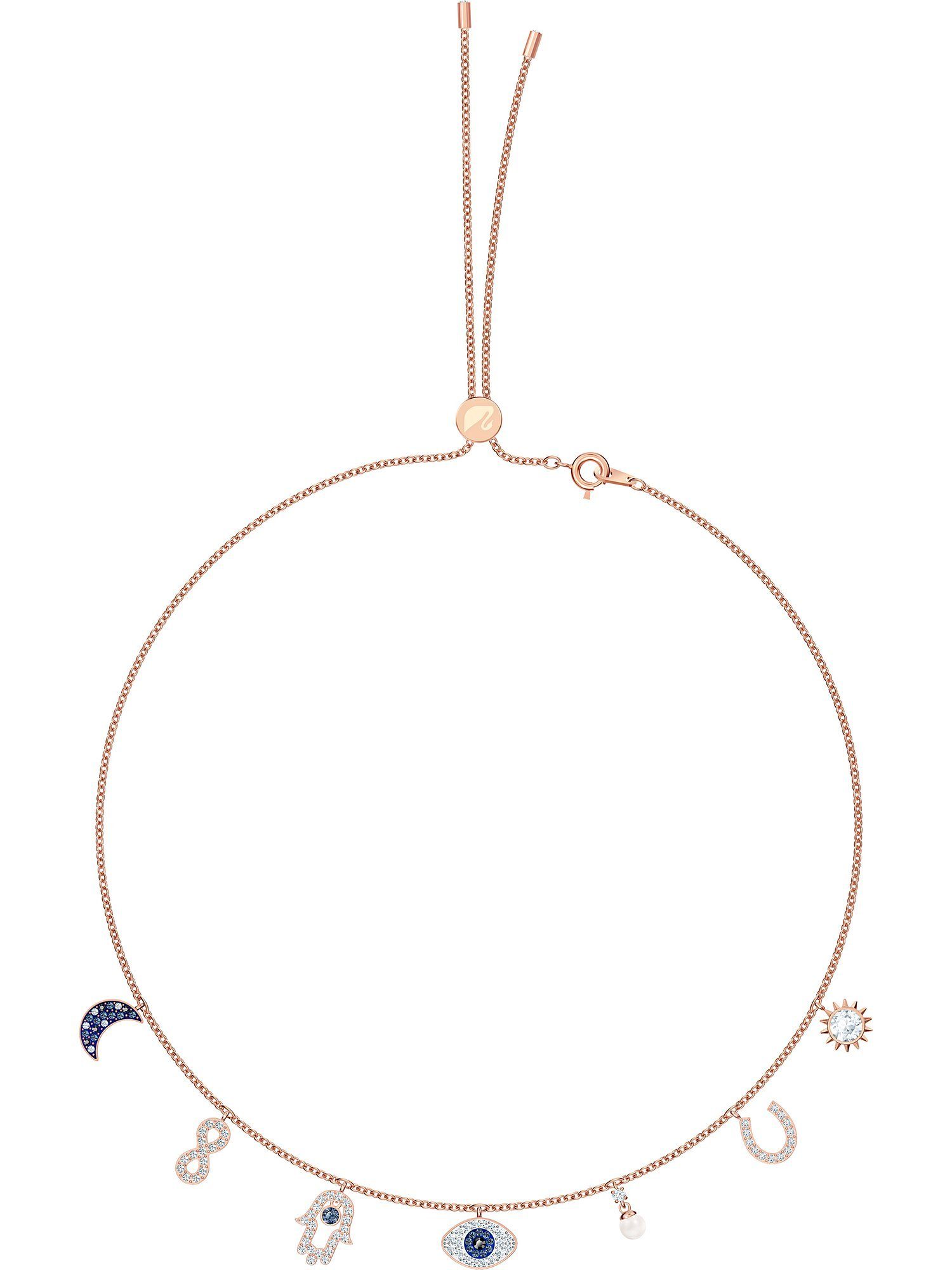 Swarovski Collier goldfarben...