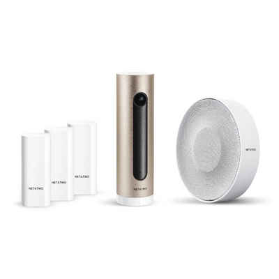 Netatmo SmartHome Bundle: Innenkamera + Tür- & Fenstersensoren + Innen-Sirene, Smart-Home Starter-Set