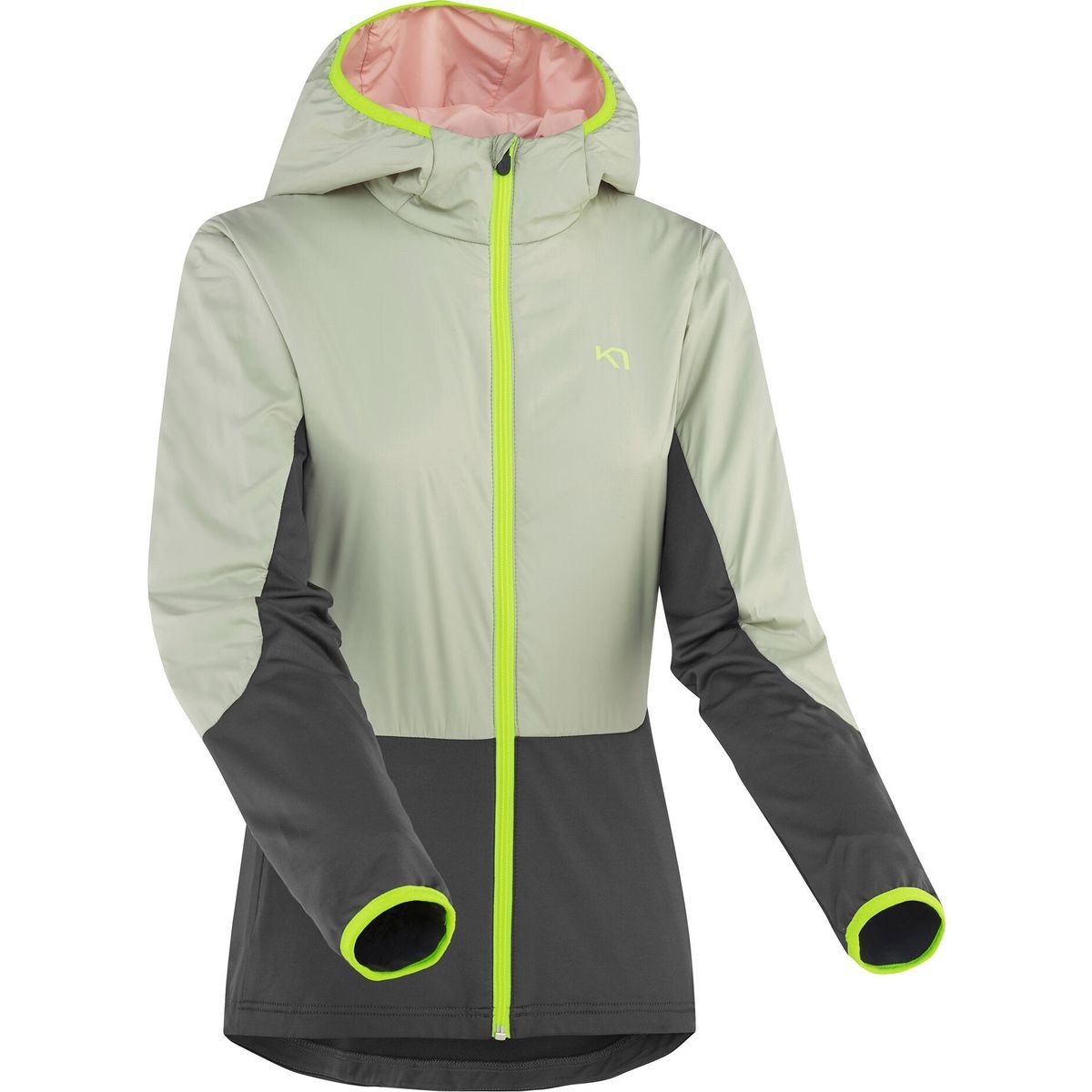 Kari Traa Fleecejacke Sanne Hybrid Die Natur ruft: Die Sanne Hybrid ist eine wasserabweisende