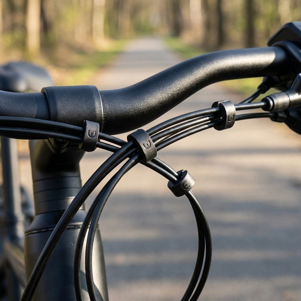 Westphal Felgenbremse Westphal Lenkerklammer Clampsy 816 28mm 2fach für 3,3+4,3mm Kabel 10St