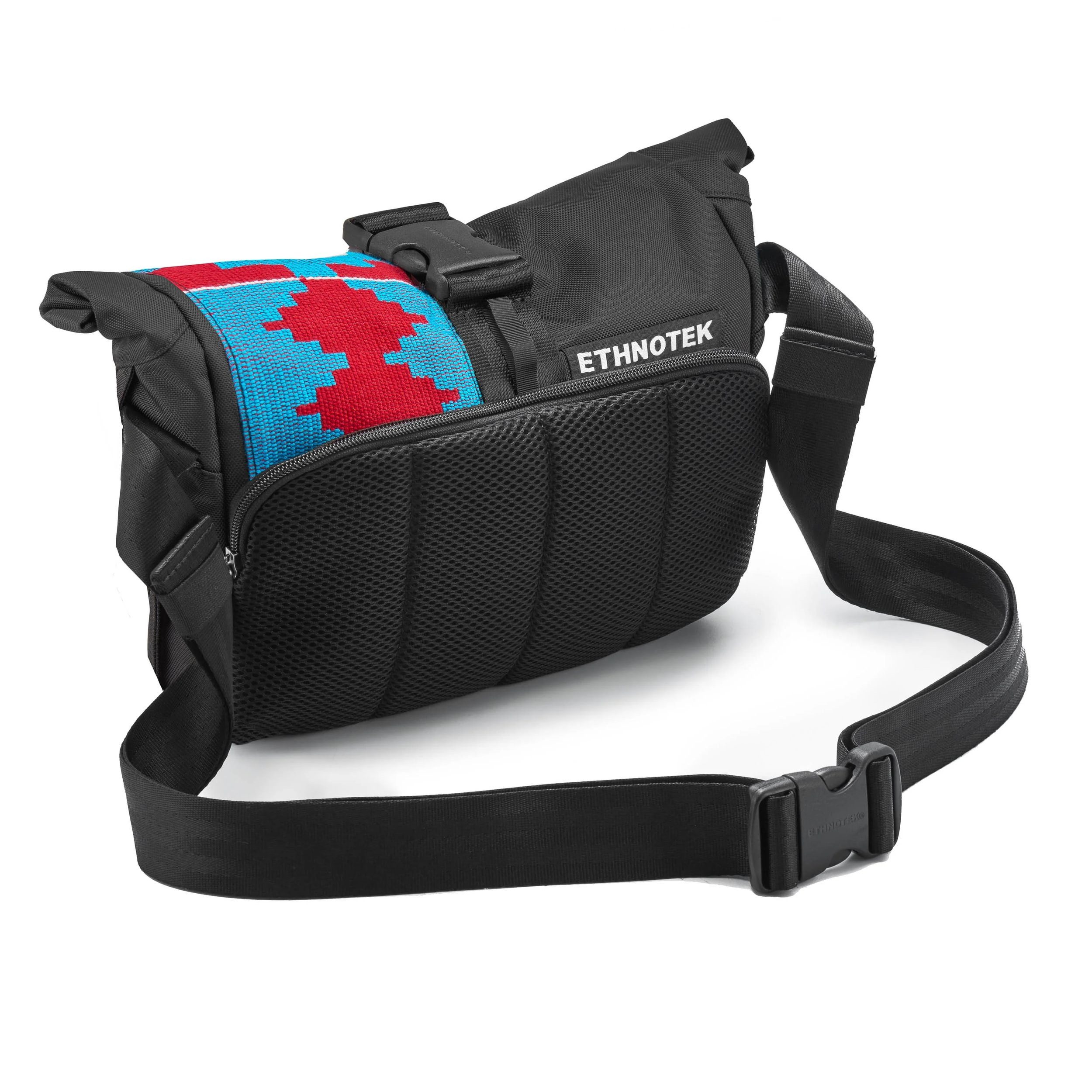 Ethnotek Messenger Bag Cyclo Sling Umhängetasche, Kunsthandwerker Stoff