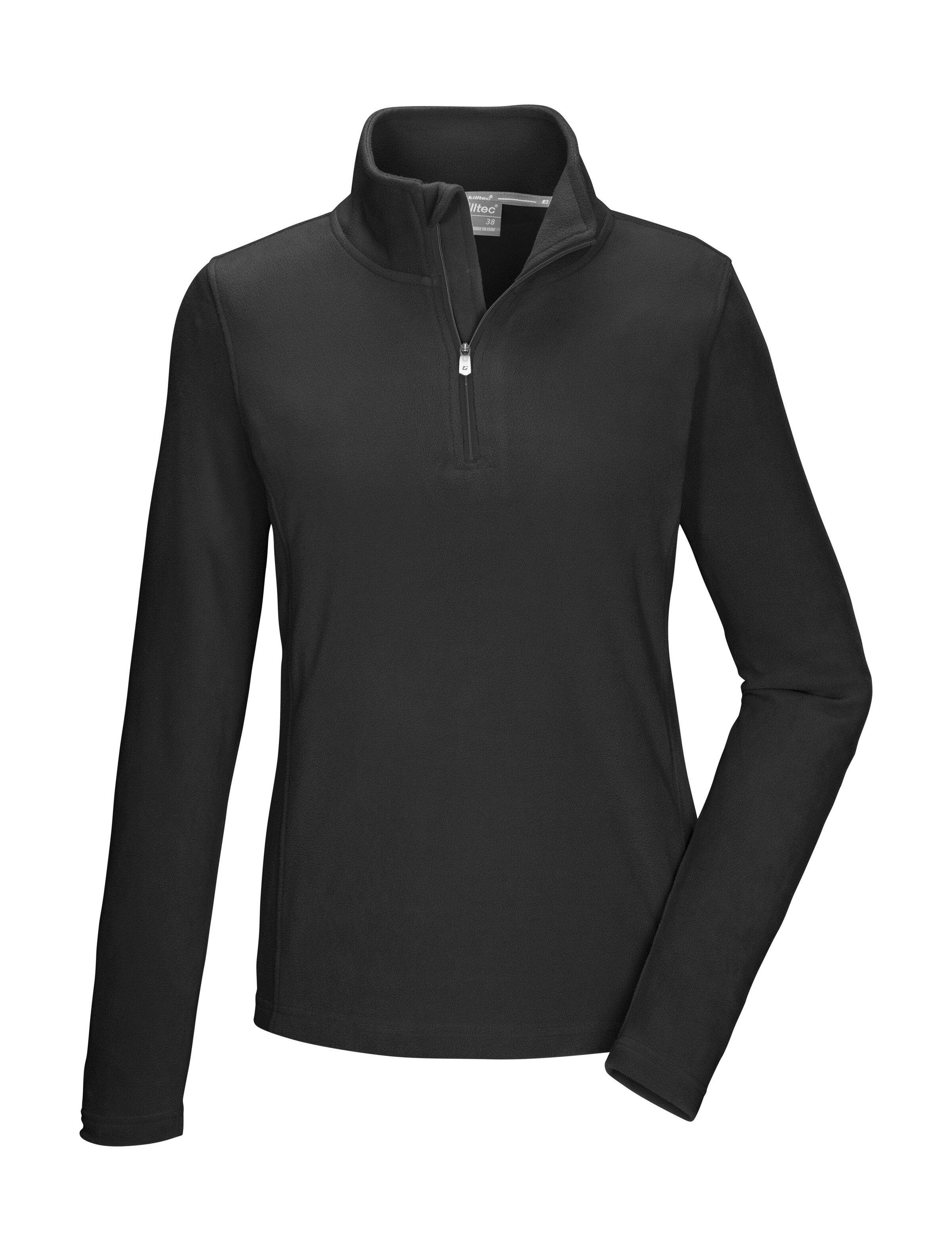 Killtec Fleeceshirt KSW 99 WMN FLC SHRT Fleeceshirt mit Stehkragen, Reißverschluss, Kinnschutz