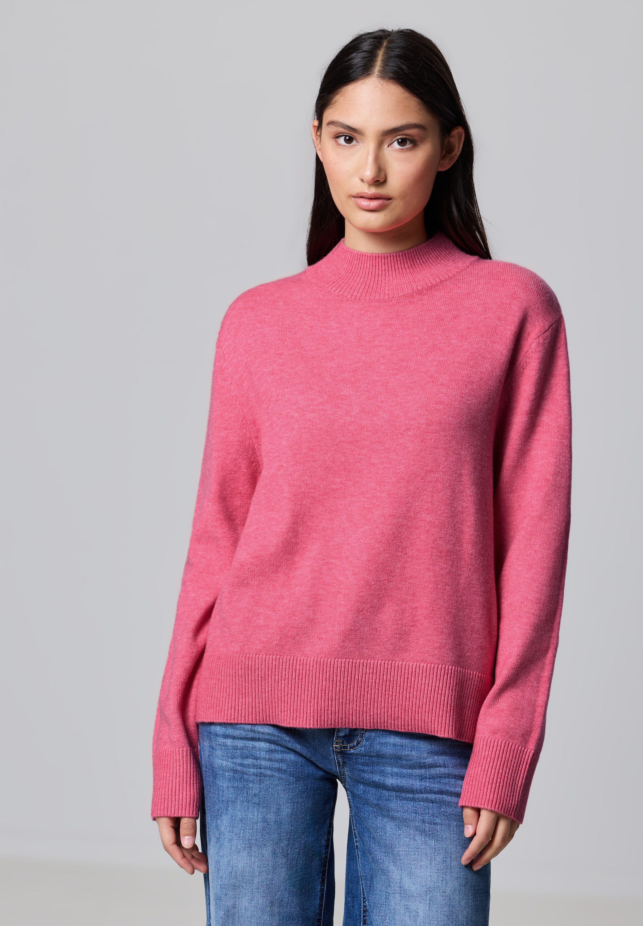 STREET ONE STUDIO Strickpullover Feinstrick. Reduzierter Preis € 36,99. Unverbindliche Preisempfehlung € 49,99