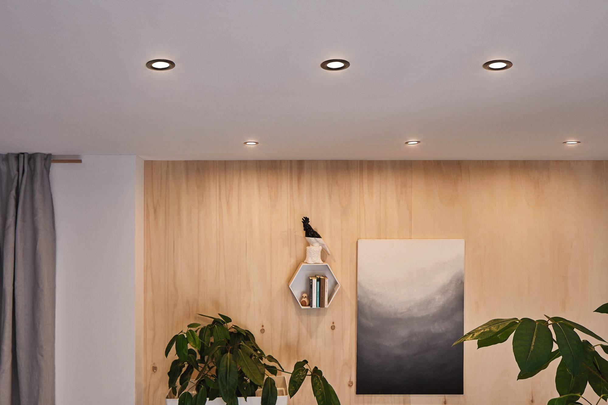 Paulmann LED LED-Modul, fest Calla, Deckenmontage LED Einbauleuchte Neutralweiß, integriert,