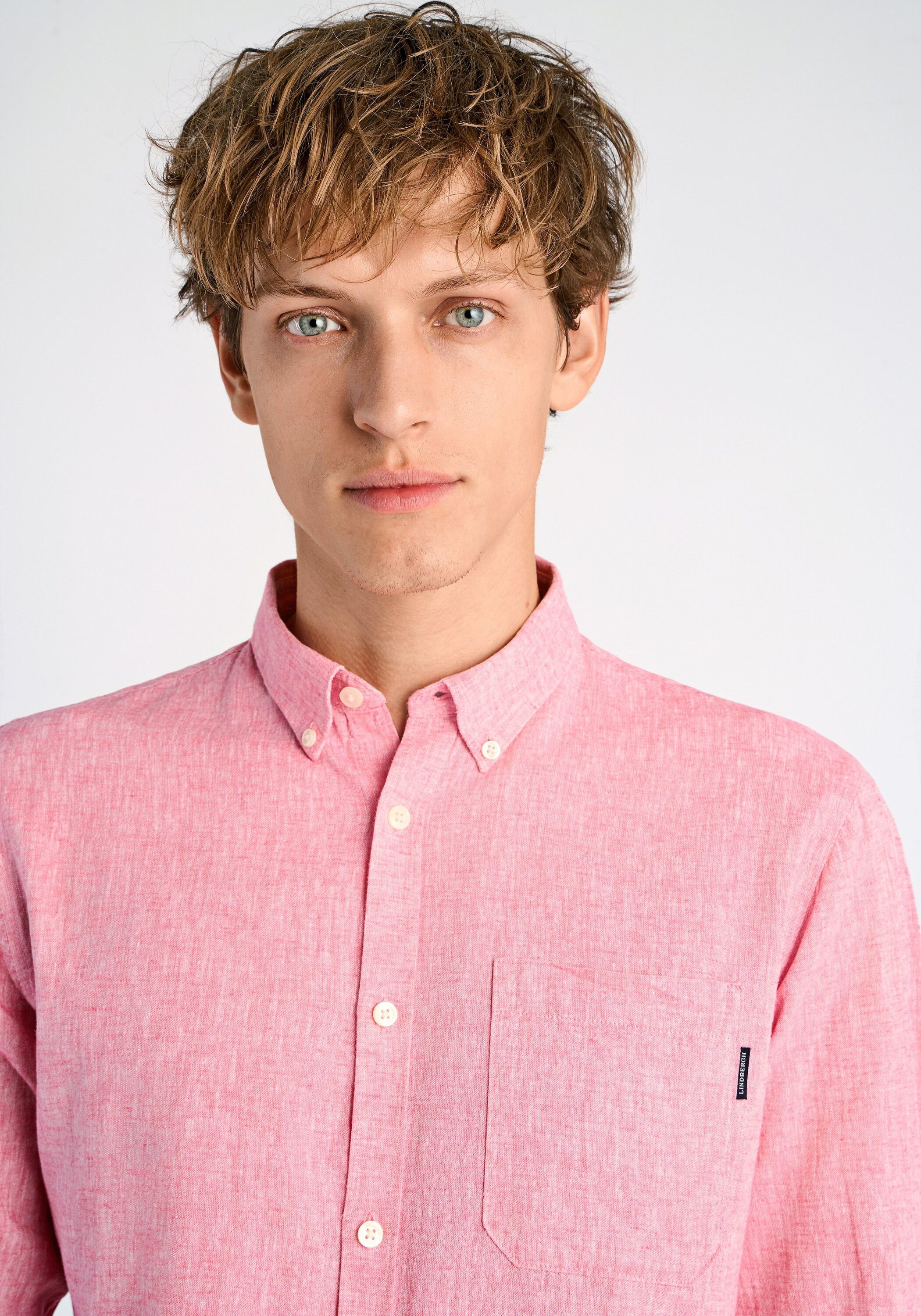LINDBERGH Leinenhemd Leinenhemd Relaxed Fit