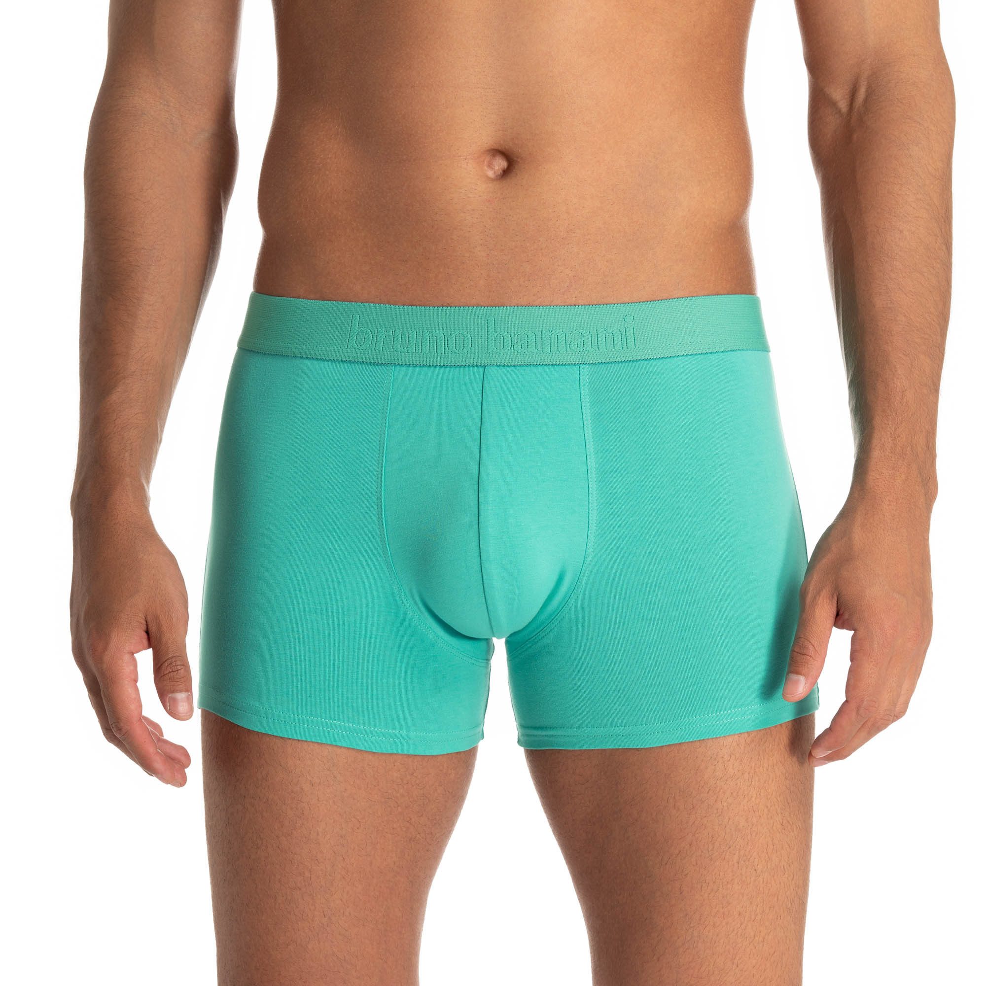 Bruno Banani Boxer Flowing (2er Pack) mit kontrastreichem Logobund