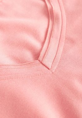 Rösch Nachthemd Basic (1-tlg) Nachthemd - Baumwolle - Bigshirt mit langen Ärmeln, Aus Organic Cotton