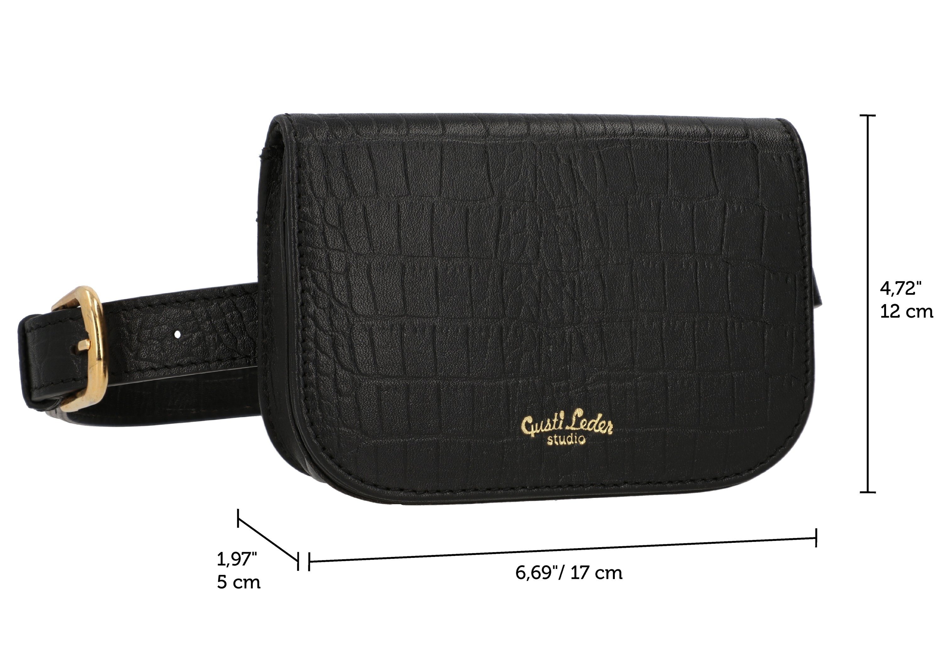 Gusti Leder Gürteltasche Gusti Leder Gürteltasche Jenny (1-tlg)