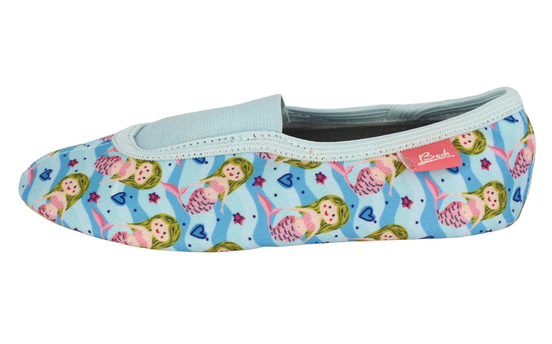 Beck Schläppchen Lyrielle mit Ristgummi Gymnastikschuh