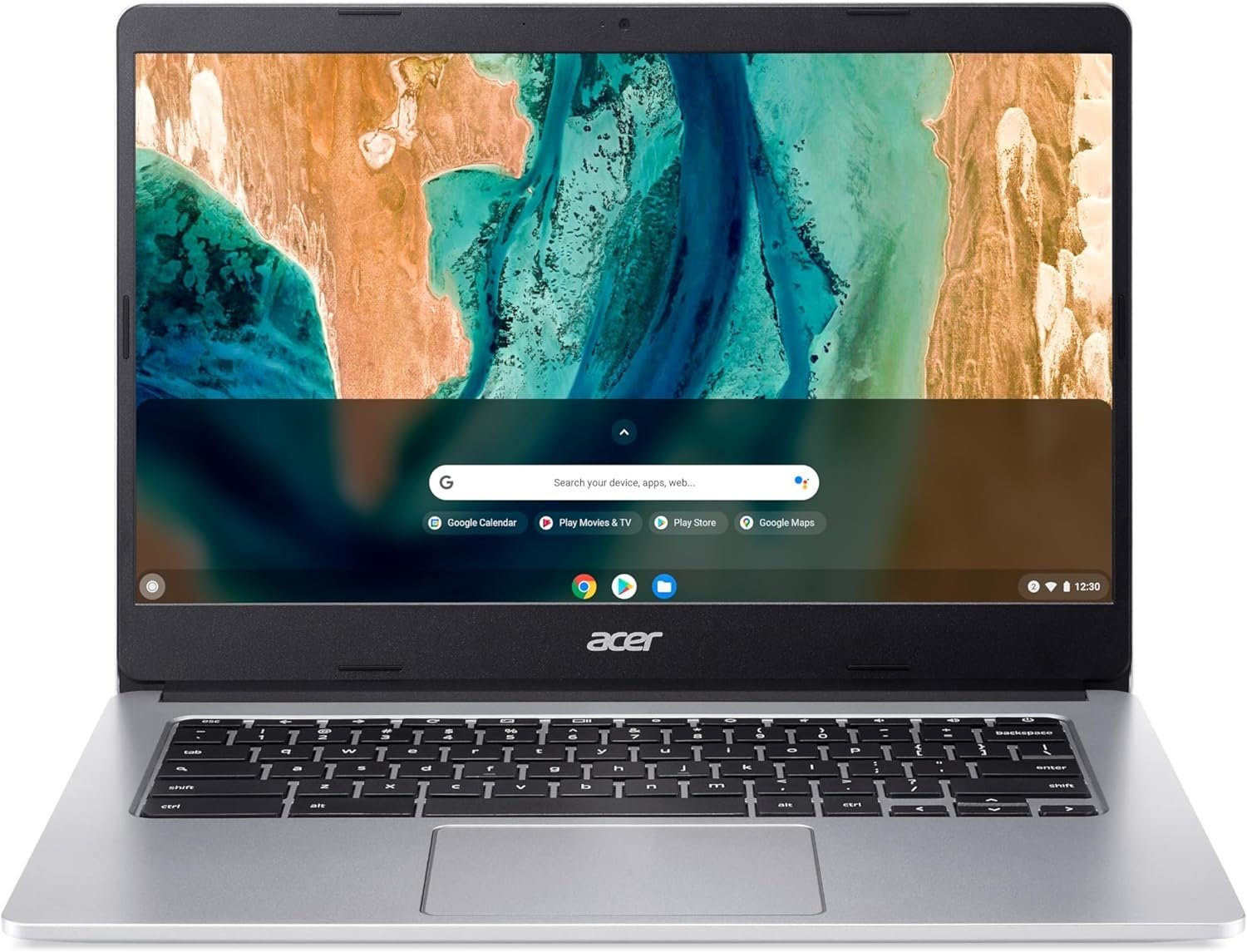 Acer Notebook (MediaTek ARM Cortex A73/A53 MT8183, Mali-G72, Full HD  Display 4GB RAM, mit beeindruckendem Display, leistungsstarkem)