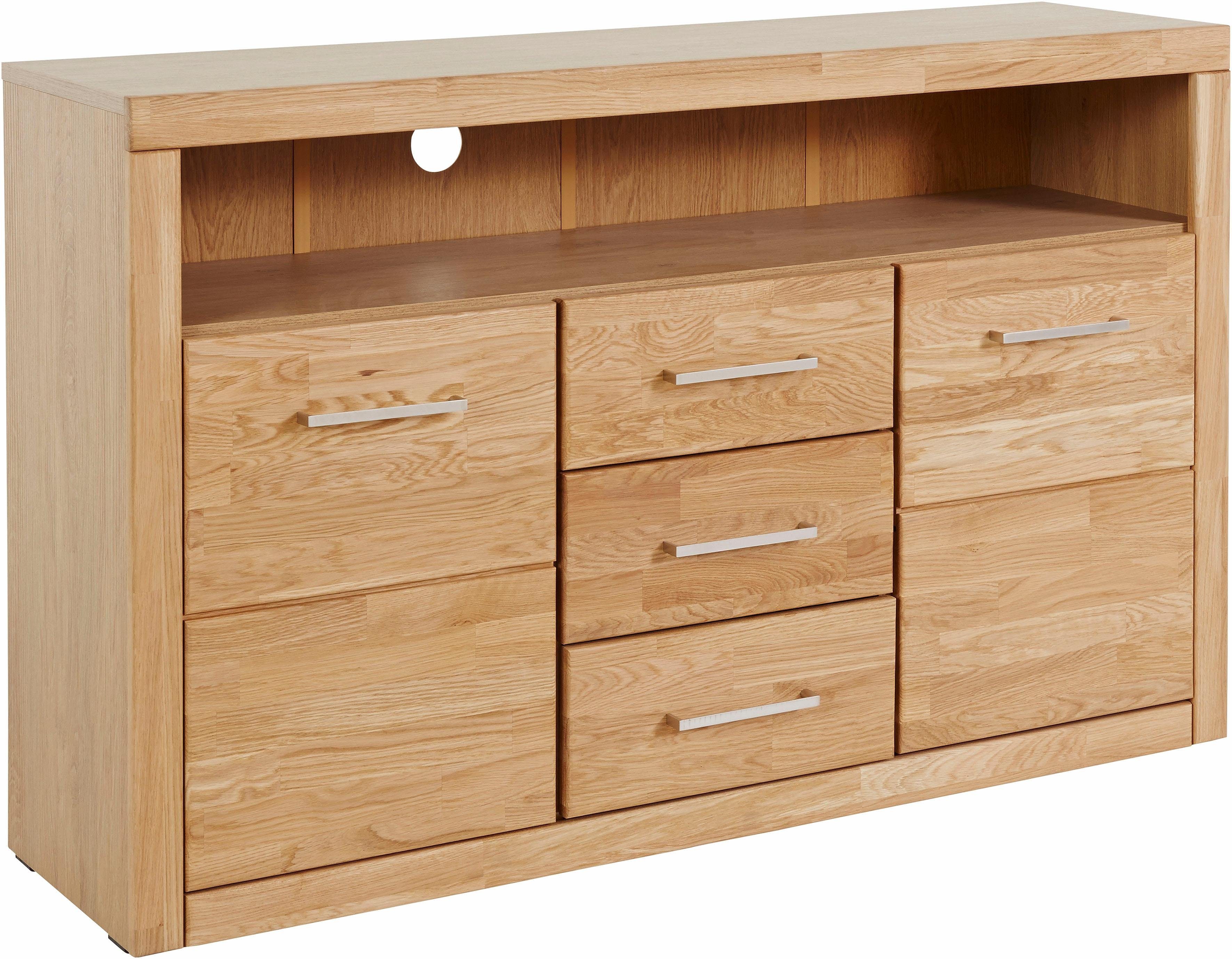 Home affaire Sideboard Ribe,130cm breit,80cm hoch, günstig online kaufen