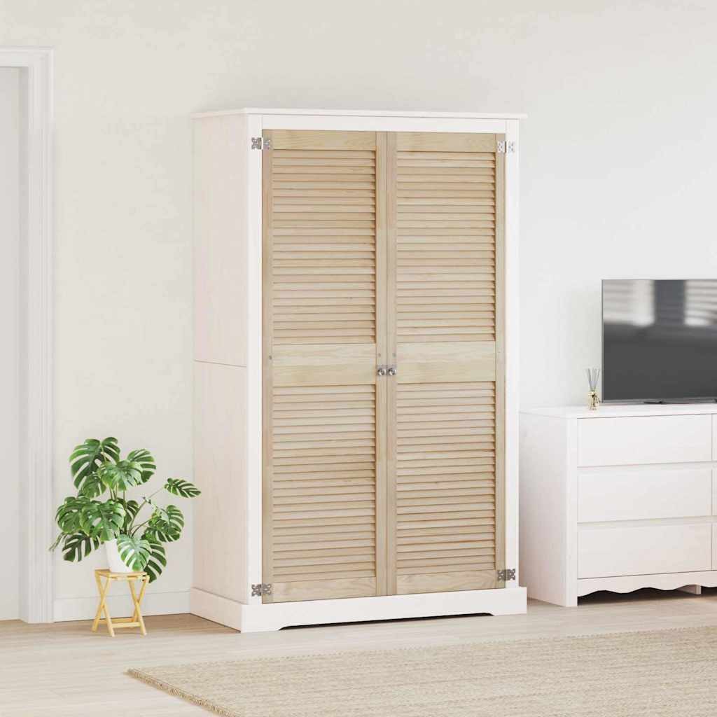vidaXL Schranktür Schranktür mit Tür 2 Stk. Natur 170 x 2,1 x 49,5 cm (2 St)