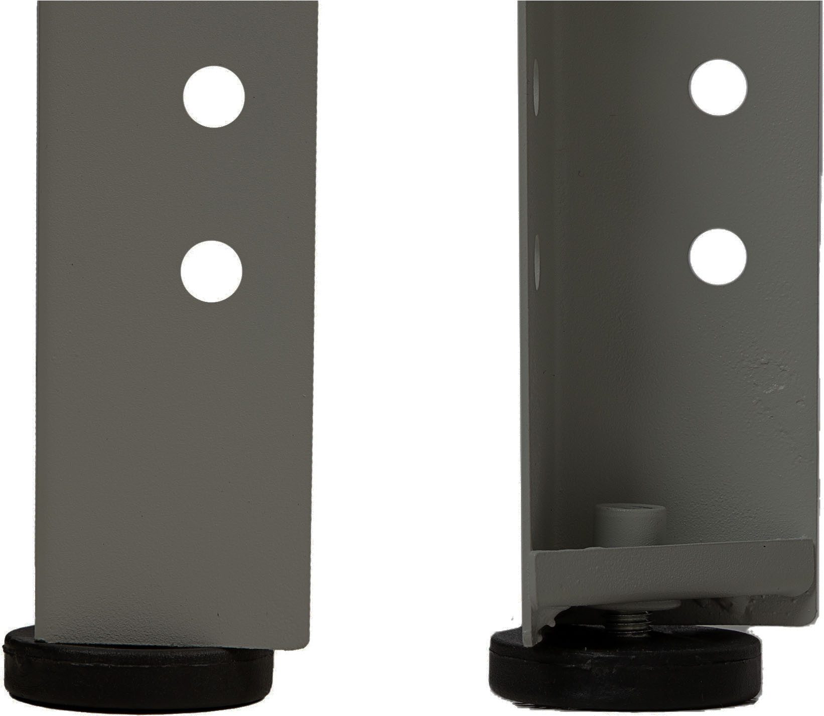 ONDIS24 Werkbank Werkbank Nobbi Pro 120cm, Dunkelgrau, (1-tlg), große, variabel einsetzbare Ablagen, höhenverstellbare Justierfüße