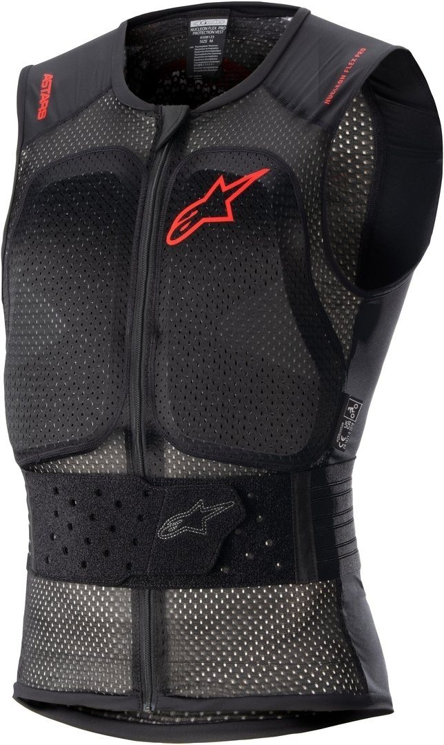 Alpinestars Hoodie Nucleon Flex Pro Protektorenweste Atmungsaktiv belüftet
