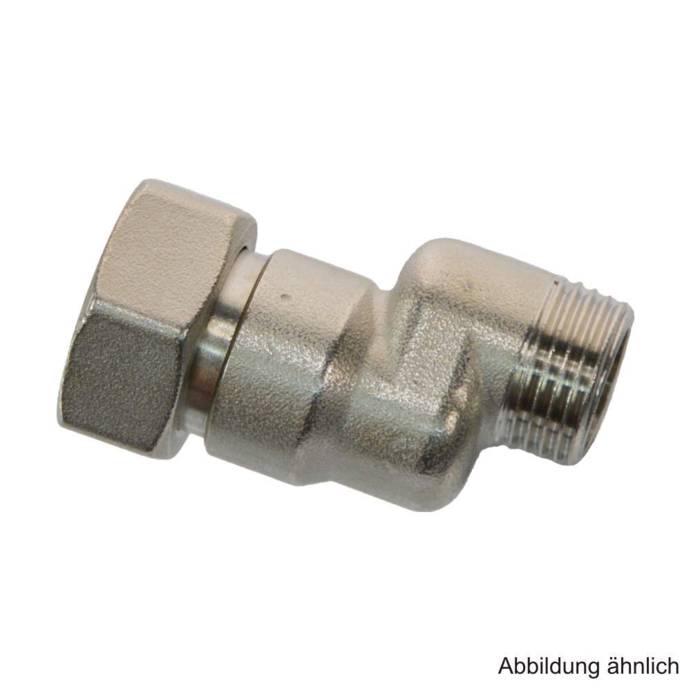 OEG GmbH Heizkörper Exzenterverschraubung S-Anschluss 1/2" x 3/4" Überwurfmutter, 10 mm Ve