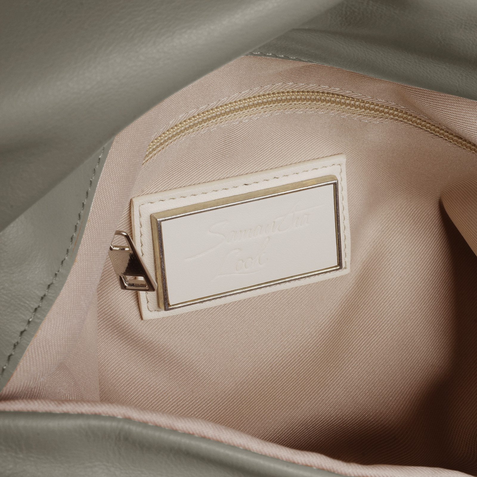 Samantha Look Henkeltasche (1-tlg), echt Leder, Made in Italy