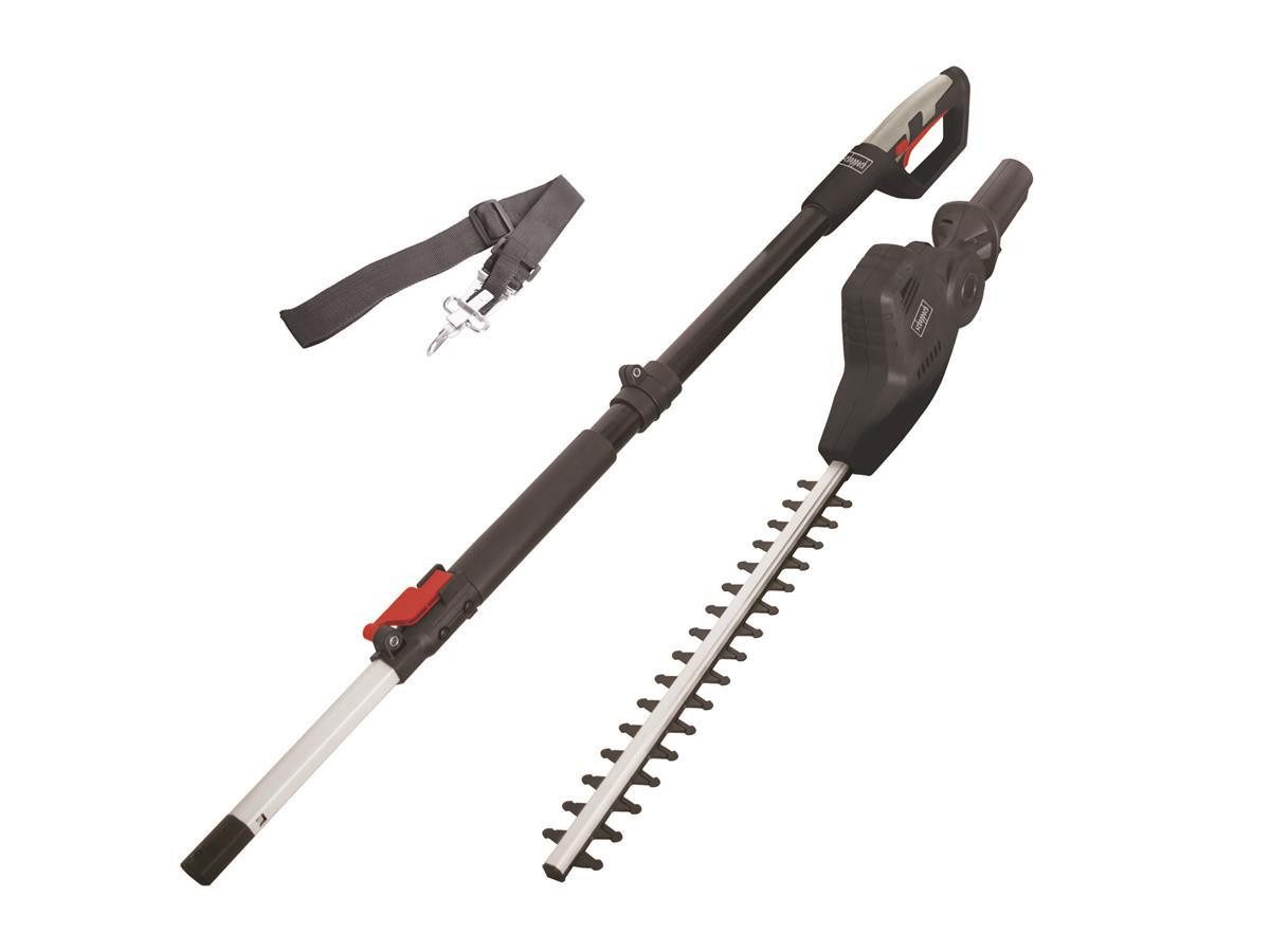Scheppach Teleskop-Heckenschere TPH500, 500 W, 2,6 m, 45 cm, 8" Schwert
