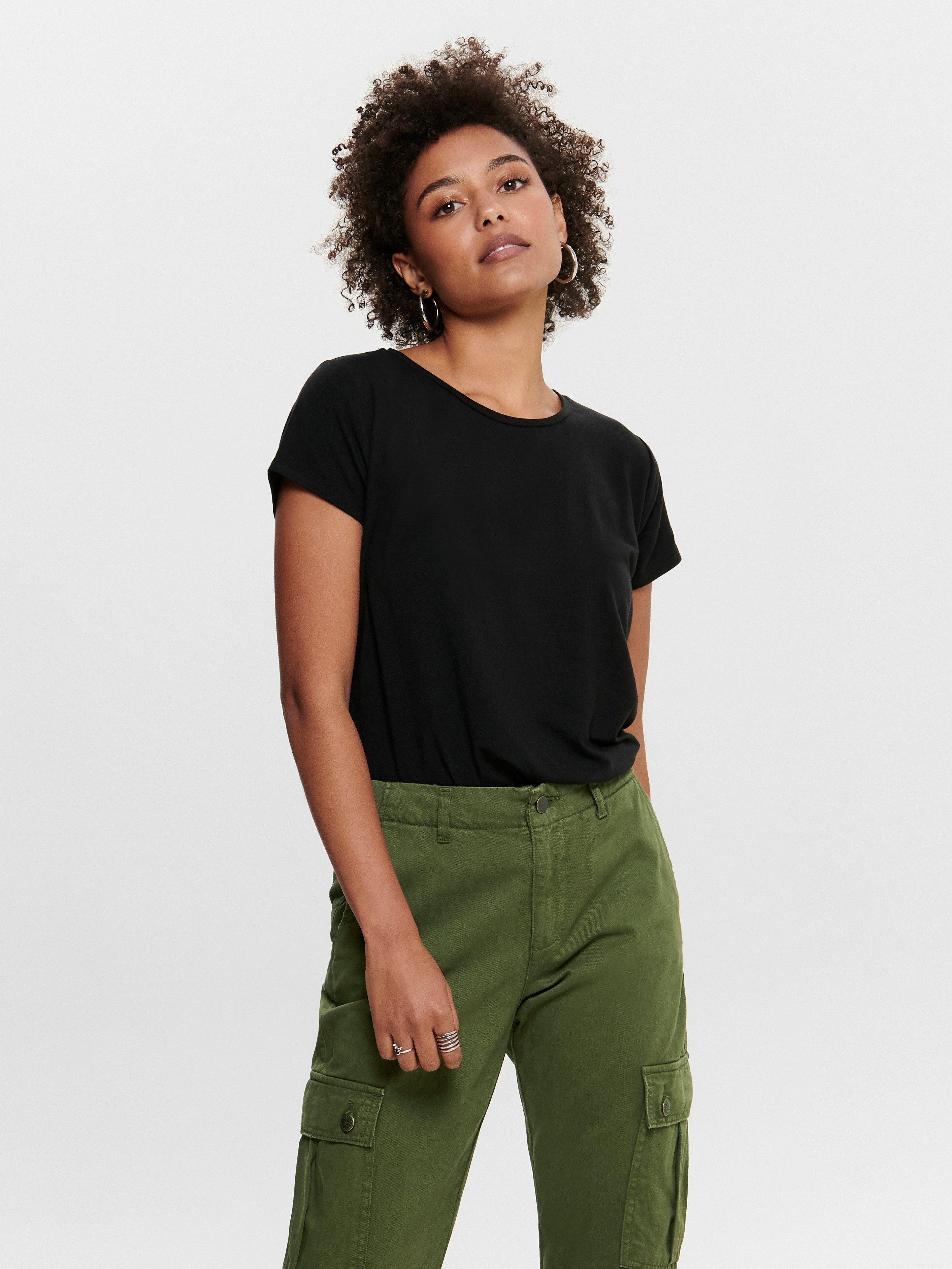 ONLY Kurzarmshirt ONLGRACE S/S T-SHIRT CS JRS günstig online kaufen