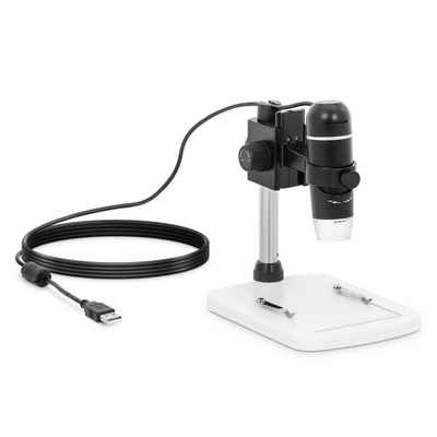 Steinberg Systems Digitales Mikroskop 20 - 300 x 8 LED-Ringlicht USB-Mikroskop Digitalmikroskop