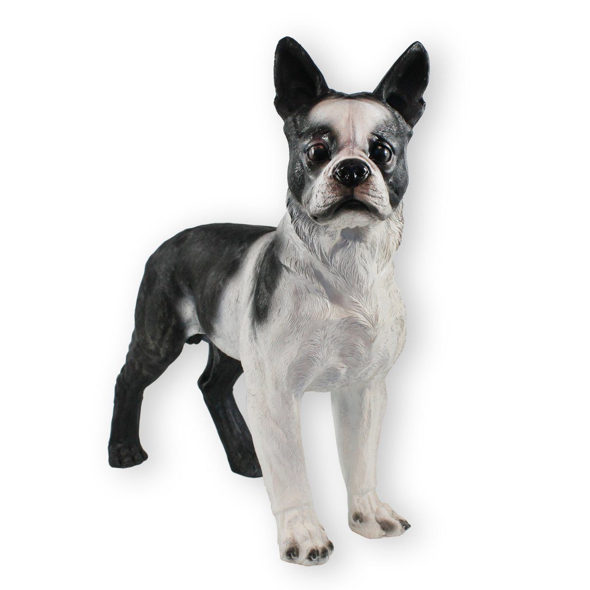 colourliving Tierfigur Hunde Figur Französische Bulldogge Hund Tierfigur, für den Innen- und Außenbereich geeignet