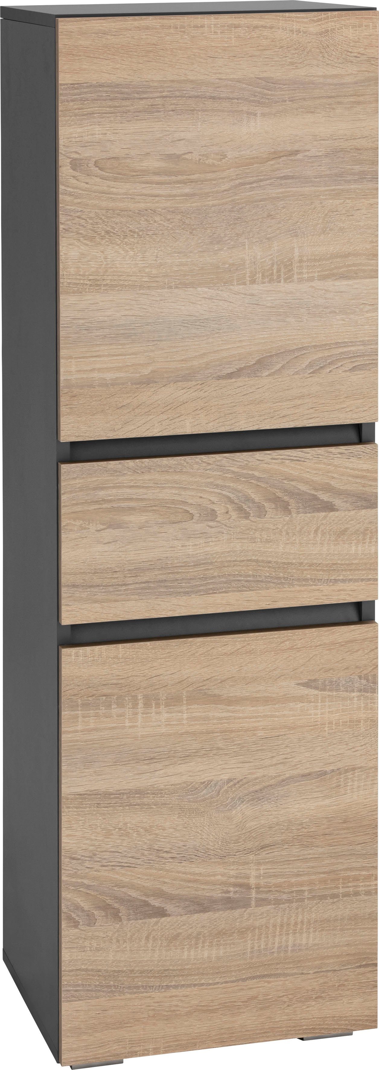 Home affaire Midischrank Wisla Höhe 130 cm, mit Türen & Schubkasten