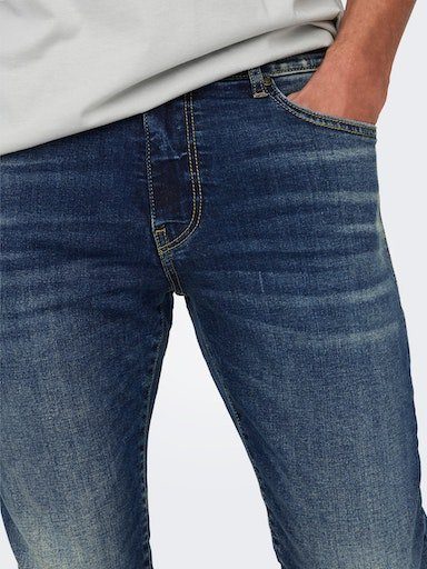 Medium ONLY SONS & JOG LIFE Skinny-fit-Jeans LOOM Blue