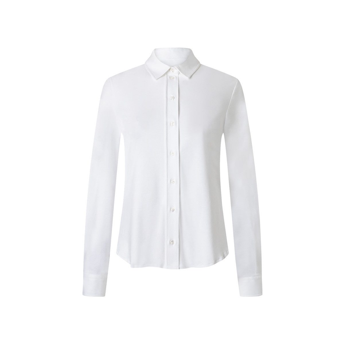 MAERZ Muenchen Kurzarmbluse 125200 Damen (1-tlg) Hemd, Dress, Oberteil, Hemdbluse, Oberbekleidung