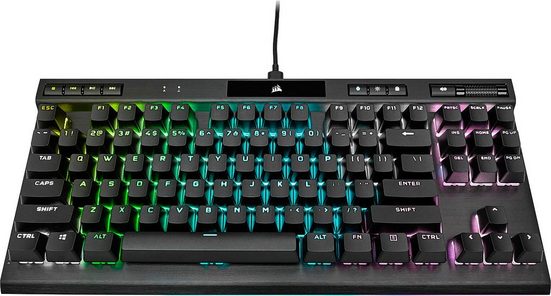 Corsair »K70 TKL RGB CS MX SPEED« Gaming-Tastatur