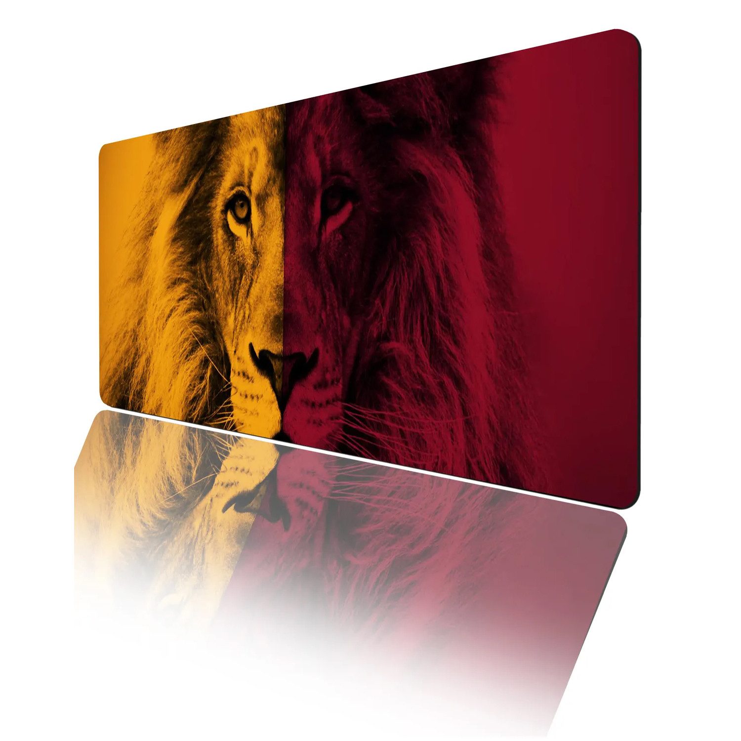 Jungengel Gaming Mauspad XXL Galatasaray Laptop / PC Unterlage Schutzmatte Gaming Matte (1-St., 1-teiliges Gaming Mauspad im Galatasaray Design, Größe 70 × 32 cm), Rutschfeste Große Schreibtischunterlage, Ergonomisch für Gaming & Büro